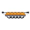 Product Image of 60 Watt LED High-Lumen Industrial/Commercial String Light 5 Interconnected Lamps 5000K 50 Foot Integrated Cord 120 Volt