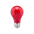 Product Image of 8 Watt A19 LED Bulb - Ceramic Red - Medium base - 360 deg. Beam Angle - 120 Volt (8 Pack)