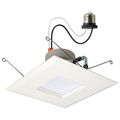 Product Image of LED Retrofit Downlight 7.5/10.5/14.5 Wattage Selectable CCT and Lumens Selectable 120 Volt ColorQuick and PowerQuick Technology Square White Finish (Pack of 2)