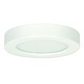 Product Image of 10.5 watt 5.5" Flush Mount LED Fixture 5000K Round Shape White Finish 120 volts