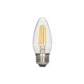Product Image of 4.5 Watt B11 LED Bulb - Clear - Medium base - 2700K - 350 Lumens - 120 Volt (12 Pack)