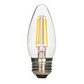 Product Image of 4.5 Watt B11 LED Bulb - Clear - Medium base - 2700K - 350 Lumens - 120 Volt (9 Pack)