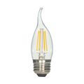 Product Image of 5.5 Watt CA10 LED Bulb - Clear - Medium base - 2700K - 120 Volt (8 Pack)