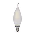 Product Image of 4.5 Watt CA10 LED Bulb - Frosted - Candelabra base - 2700K - 120 Volt (8 Pack)