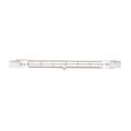 Product Image of 500 Watt Halogen - T3 Bulb - Clear - 1500 Average rated hours - 9500 Lumens - Double Ended base - 130 Volt (15 Pack)
