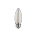 Product Image of 2 Watt C11 LED Bulb - Satin Spun - Clear - Medium base - 2700K - 120 Lumens - 120 Volt (5 Pack)