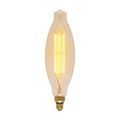 Product Image of 100 Watt BT38 Incandescent Vintage Style Bulb - Amber - 2000 Average rated hours - Medium Base - 120 Volt (2 Pack)