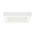 Product Image of 13.5 watt 7" Flush Mount LED Fixture 2700K Square Shape White Finish 120 volts