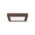 Product Image of 13.5 watt 7" Flush Mount LED Fixture 2700K Square Shape Bronze Finish 120 volts