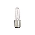 Product Image of 75 Watt Halogen - T4 Bulb - Clear - 2000 Average rated hours - 1250 Lumens - DC Bay base - 120 Volt (6 Pack)