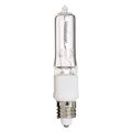 Product Image of 500 Watt Halogen - T4 Bulb - Clear - 2000 Average rated hours - 8500 Lumens - Mini Candelabra base - 120 Volt (4 Pack)