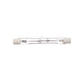 Product Image of 75 Watt Halogen - T3 Bulb - Clear - 1500 Average rated hours - 1050 Lumens - Double Ended base - 78mm - 130 Volt (12 Pack)