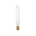 Product Image of 25 Watt T6 1/2 Incandescent Bulb - Clear - 1500 Average rated hours - 180 Lumens - Intermediate base - 130 Volt (24 Pack)