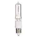 Product Image of 75 Watt Halogen - T4 Bulb - Clear - 2000 Average rated hours - 1250 Lumens - Mini Candelabra base - 120 Volt (4 Pack)