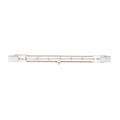 Product Image of 500 Watt Halogen - T3 Bulb - Clear - 1500 Average rated hours - 9500 Lumens - Double Ended base - 120 Volt (10 Pack)