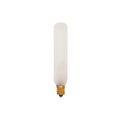 Product Image of 15 Watt T6 Incandescent Bulb - Frost - 2500 Average rated hours - 90 Lumens - Candelabra base - 120 Volt (40 Pack)