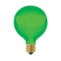 Product Image of 10 Watt G12 1/2 Incandescent Bulb - Transparent Green - 1500 Average rated hours - Candelabra base - 120 Volt (40 Pack)