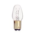Product Image of 10 Watt C7 Incandescent Bulb - Clear - 2500 Average rated hours - 60 Lumens - DC Bay base - 130 Volt (70 Pack)