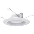 Product Image of 7.2 Watt LED Downlight Retrofit 5-6 Inches 2700K 120 Volt White Finish (Pack of 2)
