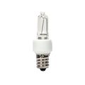 Product Image of 20 Watt Halogen / Excel - T3 Bulb - Clear - 3000 Average rated hours - 200 Lumens - Candelabra base - 120 Volt (3 Pack)