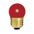 Product Image of 7.5 Watt S11 Incandescent Bulb - Ceramic Red - 2500 Average rated hours - Medium base - 120 Volt (30 Pack)