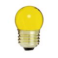 Product Image of 7.5 Watt S11 Incandescent Bulb - Ceramic Yellow - 2500 Average rated hours - Medium base - 120 Volt (30 Pack)