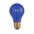 Product Image of 25 Watt A19 Incandescent Bulb - Transparent Blue - 2000 Average rated hours - Medium base - 130 Volt (30 Pack)