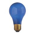 Product Image of 25 Watt A19 Incandescent Bulb - Ceramic Blue - 1000 Average rated hours - 80 Lumens - Medium base - 130 Volt (30 Pack)