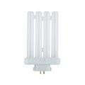 Product Image of 27 Watt Quad Tube T4 Compact Fluorescent Bulb GX10q-4 base - 6500K (2 Pack)