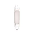 Product Image of 10 Watt Miniature Bulb - T3 - Frost - 20000 Average rated hours - 90 Lumens - Rigid Loop base - 24 Volt (5 Pack)