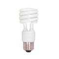 Product Image of 15 Watt - Mini Spiral Compact Fluorescent Bulb 4100K - 82 CRI - Medium base - 120 Volt (8 Pack)