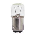 Product Image of 5 Watt Miniature Bulb - T5 - Clear - Double Contact Bayonet base - 24 Volt (4 Pack)