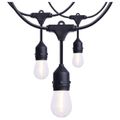 Product Image of 60Ft Commercial LED String Light Includes 24-S14 bulbs 2200K 120 Volts, S8032R1