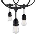 Product Image of 2 Pack 24Ft LED String Light Includes 12-S14 bulbs 2200K 120 Volts