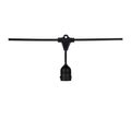 Product Image of 24Ft LED String Light 12 Socketed Black Cord and Plug Only