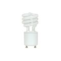 Product Image of 11 Watt - Mini Spiral Compact Fluorescent Bulb 2700K - 82 CRI - GU24 base - 120 Volt (5 Pack)