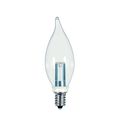 Product Image of 1 Watt LED Bulb - CA8 - Clear - 2700K - Candelabra base - 120 Volt (5 Pack)
