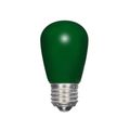 Product Image of 1.4 Watt LED Bulb - S14 - Ceramic Green - Medium base - 120 Volt (4 Pack)