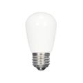 Product Image of 1.4 Watt LED Bulb - S14 - White - 2700K - Medium base - 120 Volt (4 Pack)