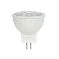 Product Image of 3W LED Bulb - MR11 - 5000K - 25 deg. beam spread - 25000 Average rated hours - 210 Lumens - GU4 base - 12 Volt AC/DC (4 Pack)