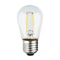 Product Image of 1 Watt LED Bulb - S14 - Clear - Medium base - 2700K - 120 Volt (8 Pack)