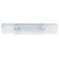 Product Image of 4 Light 24" Vanity w/ Diamond "U" Channel Glass White Finish (Pack of 2)