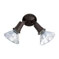 Product Image of 2 Light 10" Flood Light Exterior PAR38 w/ Adjustable Swivel Bronze Finish