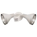 Product Image of 2 Light 14" Flood Light Exterior PAR38 w/ Adjustable Swivel & Motion Sensor White Finish