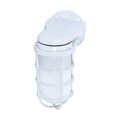 Product Image of 1 Light 10" Industrial Style Wall Mount w/ Frosted Glass White Finish
