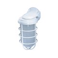 Product Image of 1 Light 11" Industrial Style Wall Mount w/ Frosted Glass White Finish