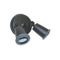 Product Image of 2 Light 14" Flood Light Exterior PAR38 Holder w/ Adjustable Swivel Bronze Finish