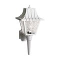 Product Image of 1 Light 18" Wall Lantern Mansard Lantern w/ Textured Acrylic Panels White Finish