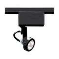 Product Image of 1 Light MR16 12V Track Head Gimbal Ring Black Finish