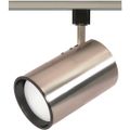 Product Image of 1 Light R30 Track Head Straight Cylinder Brushed Nickel Finish (Pack of 2)